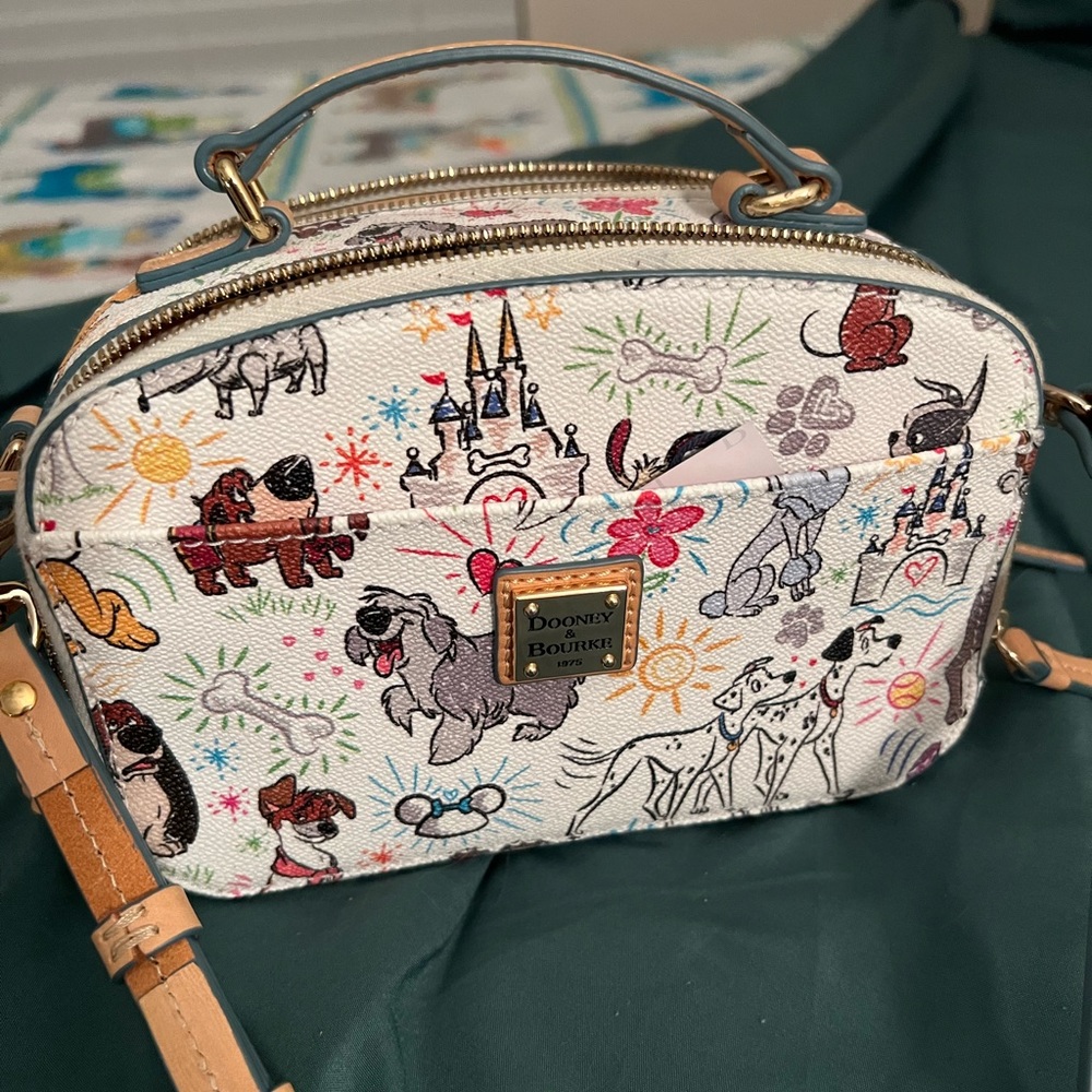 Limited Edition Dooney and Burke Disney Dogs purse